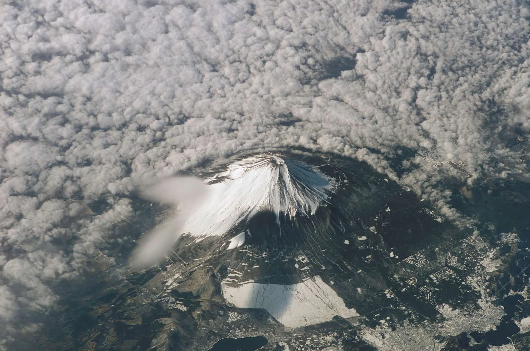 Mount Fuji from Space │Yokogao Magazine